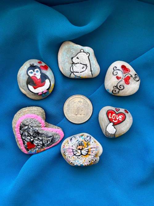 Valentines Pebbles 1
